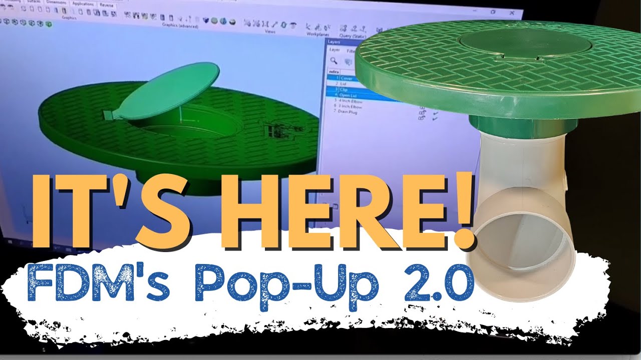 New PopUp Emitter V 2.0 Game Changer in Drainage! Made in USA, For