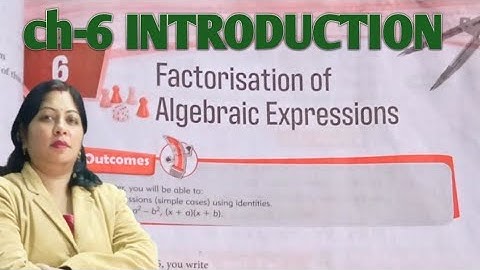 Factorization of Algebraic Expressions Class 8 Maths By komal Gupta 