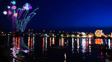 Fireworks slowed final