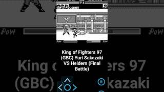 King of Fighters 97 GBC Yuri Sakazaki VS Heidern   (Art of Fighting X Ikari Warriors Team]