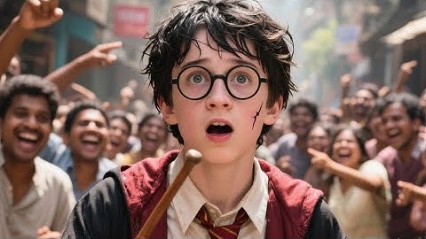 AI Harry Potter Goes to Watch Movie 🍿🎥 | Funny AI Edit by VEO 3