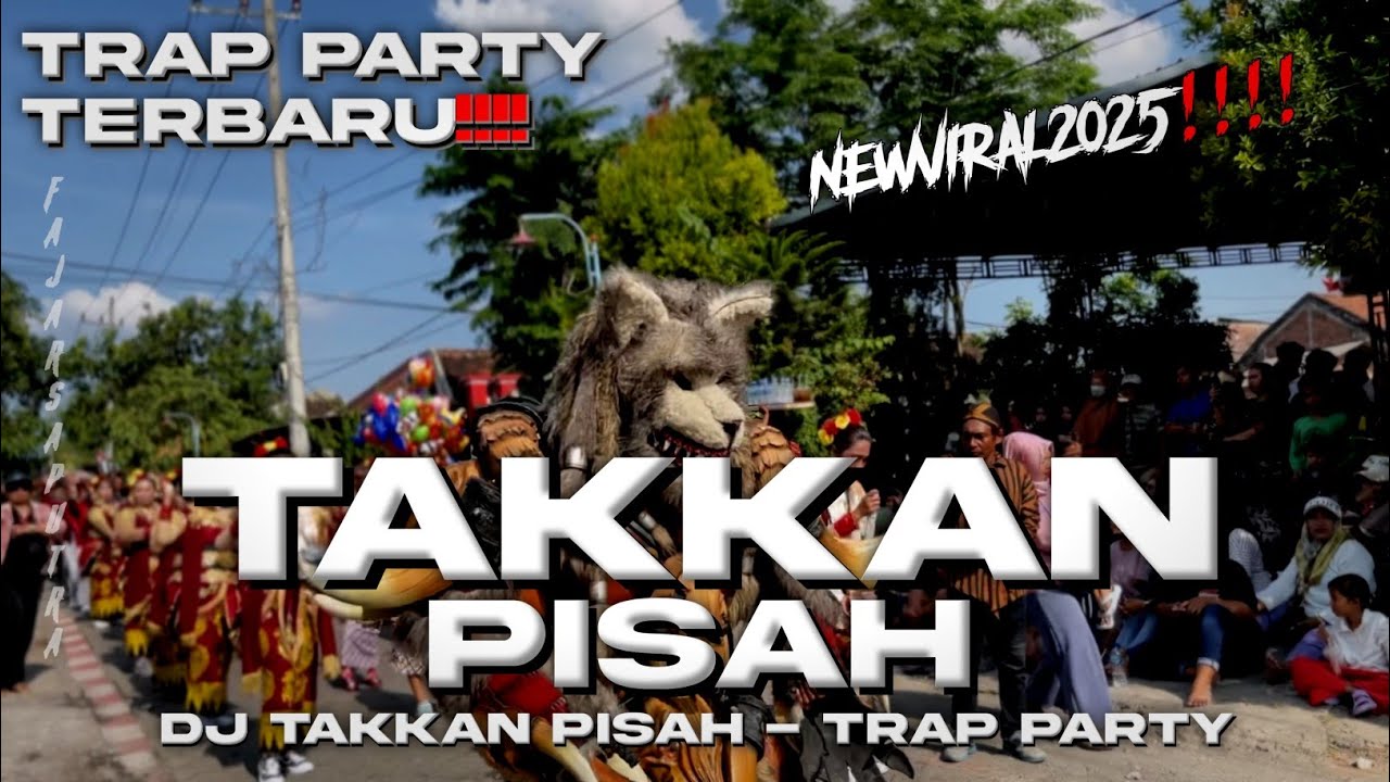 DJ TAKKAN PISAH | TRAP PARTY - BASS SOS | New Viral 2025‼️| Fajar Saputra