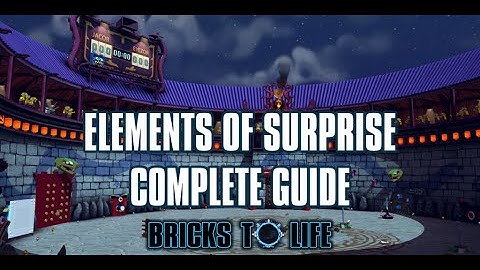 Lego Dimensions Level 3 - Elements Of Surprise - 100% Playthrough - Minikits & Rescue