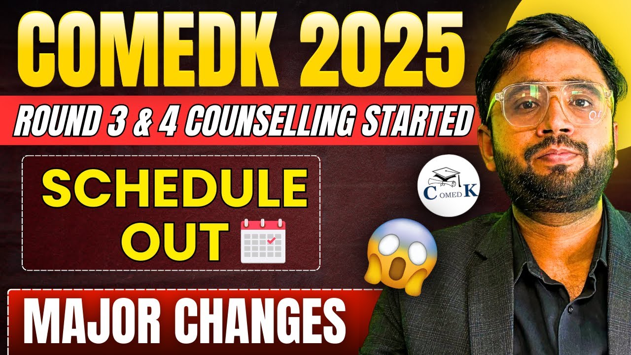 COMEDK R3 & R4 Started! 🚨⚠️ Ek Galti = 💸₹3 Lakh Nuksaan 😱 | Major Changes 📢 Explained
