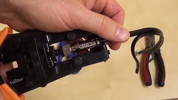 How to connect a bnc connector to RG59 Siamese coax cable