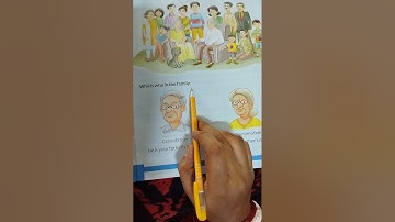 class- 1 Chapter- 4 EVS (My Family)