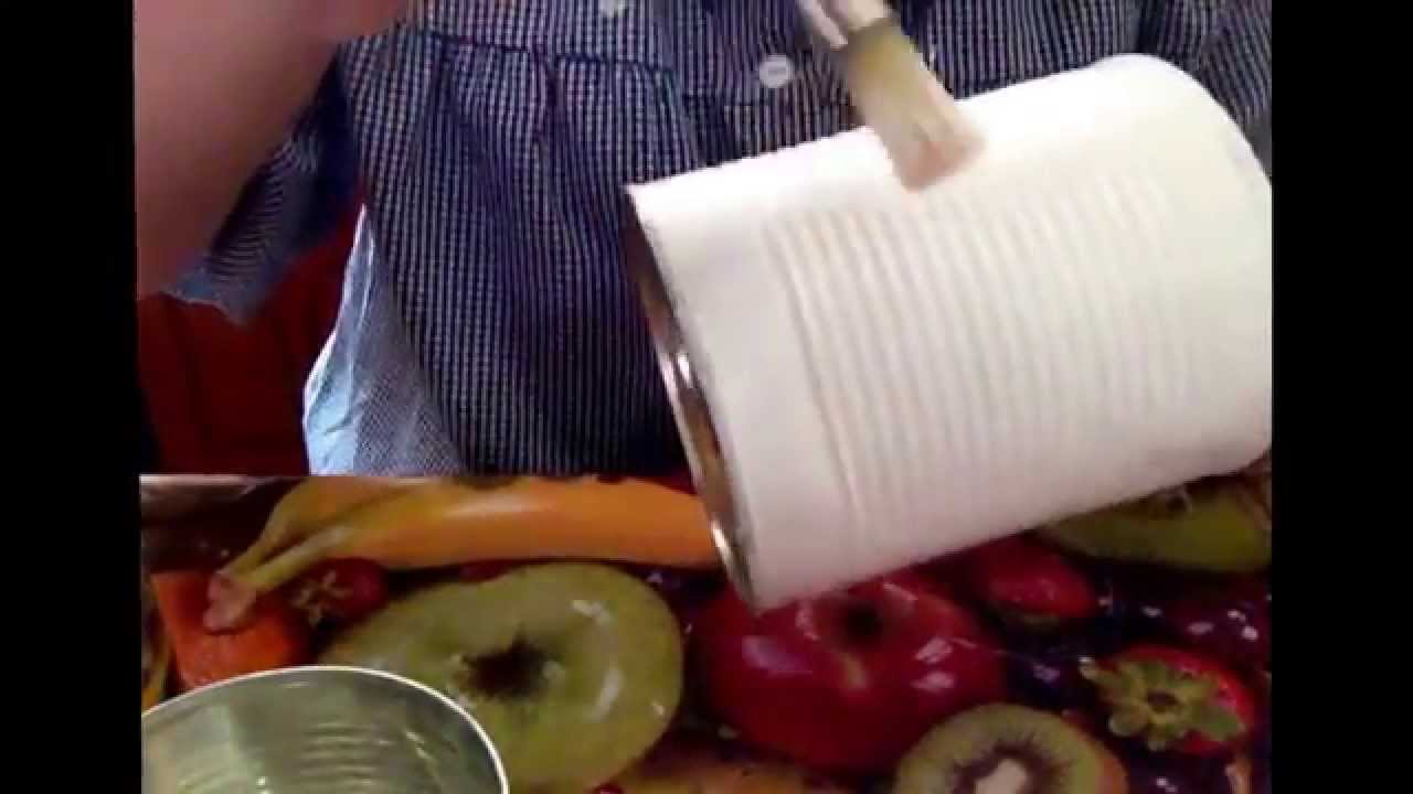 Latas pintadas con pintura para pared. - YouTube