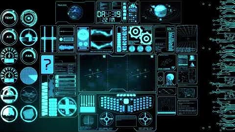 Free Stuff!: Retro Futuristic UI