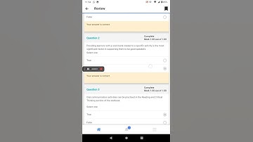 EaSTE Training Module I Unit 3 Quiz... vid 3.3
