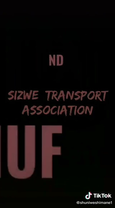 #SizweTransportAssociation #GoSafeWithSizwe #Asiphephe #Abashayeli