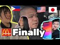 Mcdonalds drive thru  surprise gift  filipino single father in japan