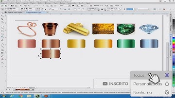 CorelDraw - Criando e Salvando Preenchimentos Gradientes