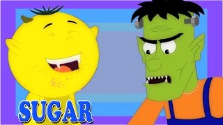 Johny Johny Sim Papa | dos desenhos para crianças | Vídeo assustador de Compilação | viveiro da rima