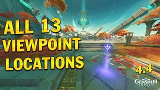 All 13 Viewpoint Locations in Chenyu Vale - Genshin Impact 4.4 All 13 Viewpoint Locations in Chenyu Vale - Genshin Impact 4.4
