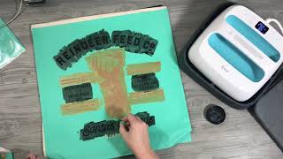 How to Use Cricut Easy Press with Chalk Couture Ink & Chalk Transfers