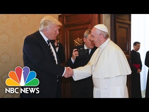 Video: The Pope Meets Trump