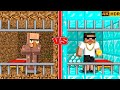 Rich vs Poor Prison Survival Battle in Minecraft