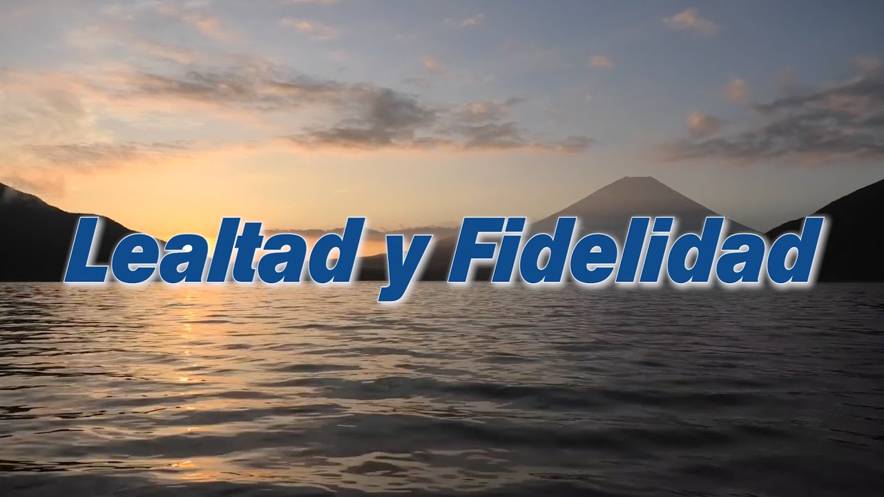 Lealtad y Fidelidad,  Pastor Marvin Byers