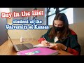 Day in the life of a college student at the University of Kansas :)