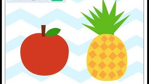 音声認識でりんごとパイナップルを判別する「Scratch」プログラム - 窓の杜