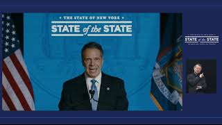 ASL: Governor Cuomo Delivers Second 2021 State of the State Address