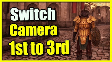 How to Change Camera from 1st Person to 3rd Person in Oblivion Remastered (Elder Scrolls IV)