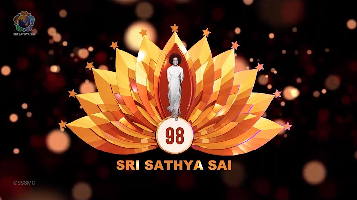 98-ാം ജന്മദിന ലോഗോ വെളിപ്പെടുത്തൽ | ശ്രീ സായീശ്വരം സുന്ദര രൂപം - തീം സോംഗ്