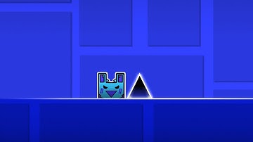 Stereo Madness, but all the clicks are as LATE as possible...