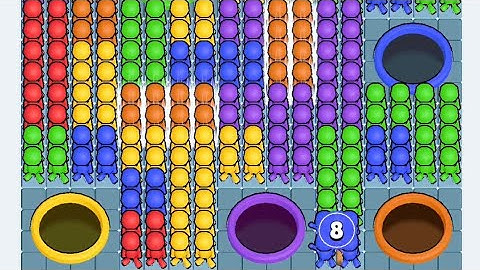 Hole People Level 385 Game Walkthrough Solution