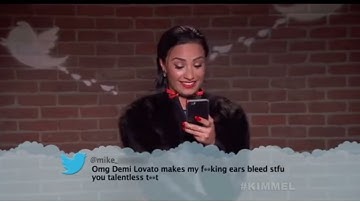 CELEBRITIES reading MEAN TWEETS about them (LOL) part#16