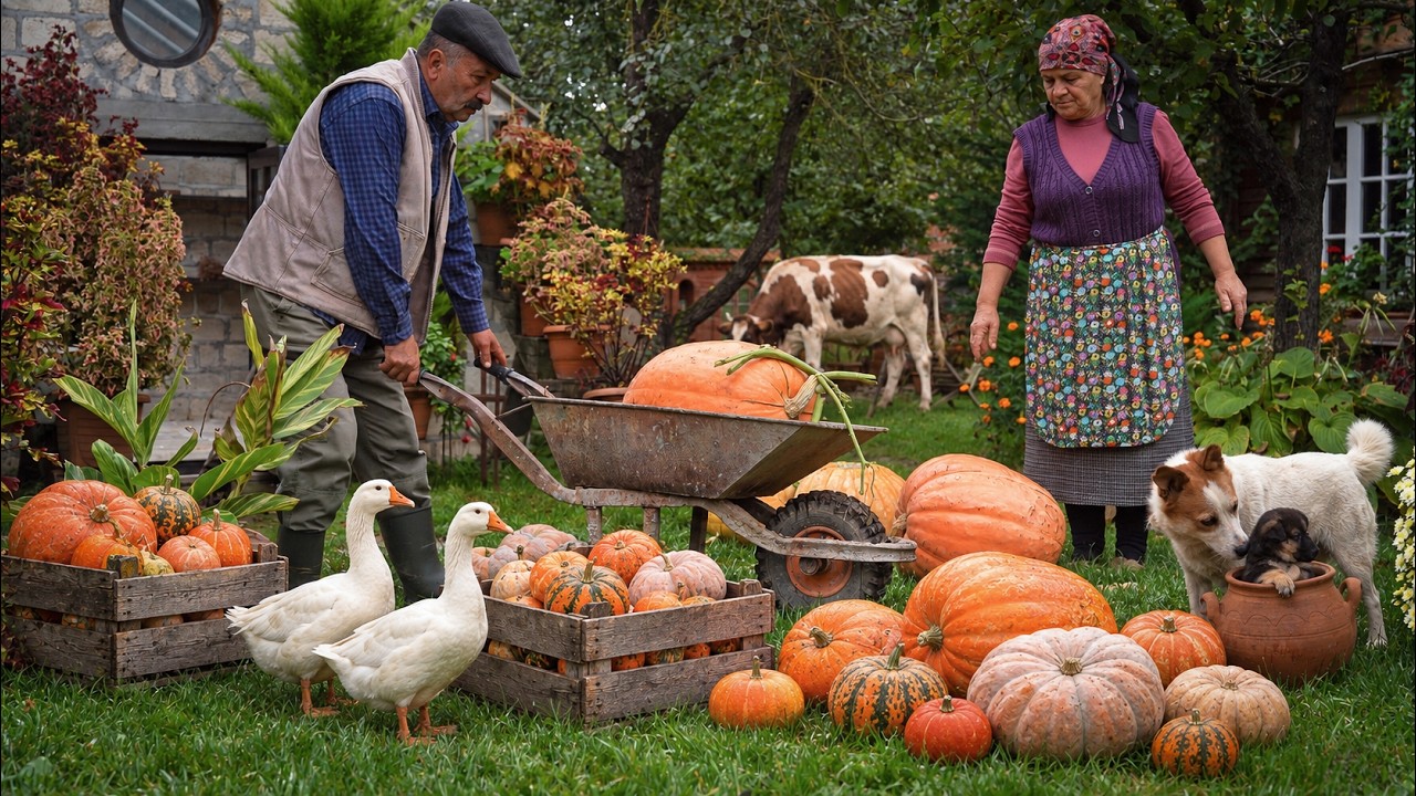 Autumn Delights: Rustic Flatbreads & Pumpkin Pilaf 🍂🍽️