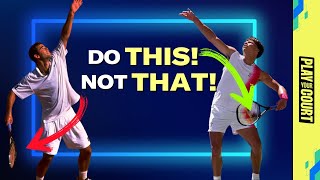 The NEW Technique For Creating Power On The Serve