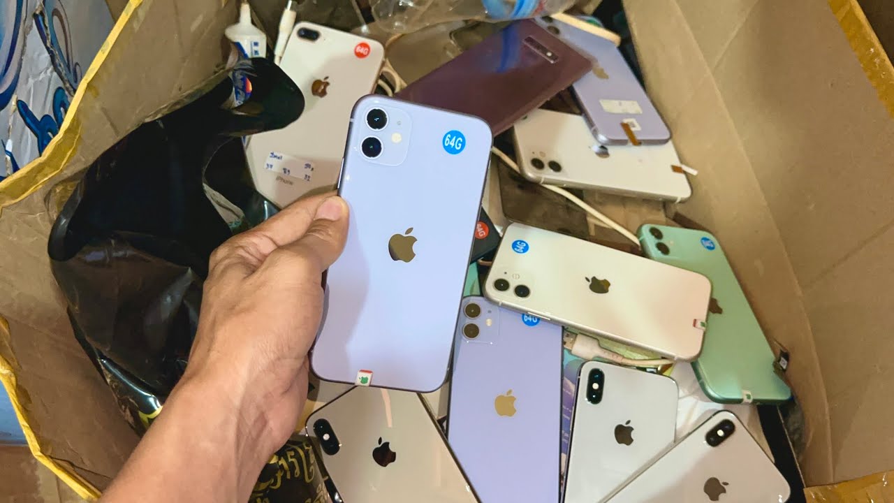 We found lots of phones in the rich man's trash pile🤩🍀