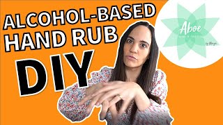 How to DIY Alcohol-based hand rub | Living in Germany - Isopropyl alcohol hand sanitizer