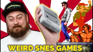 The Weirdest Super Nintendo Games