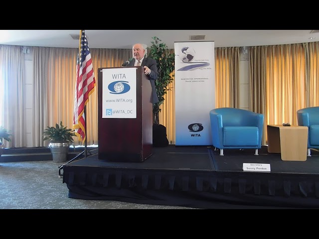 10/4/17 -  US Agriculture Trade Agenda: Secretary Sonny Perdue pt. 1