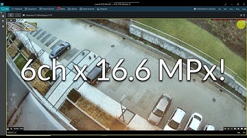 MOBOTIX 16.6MPx + Luxriot VMS