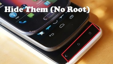 How to Hide Onscreen Navigation Buttons On Android Device (No Root)