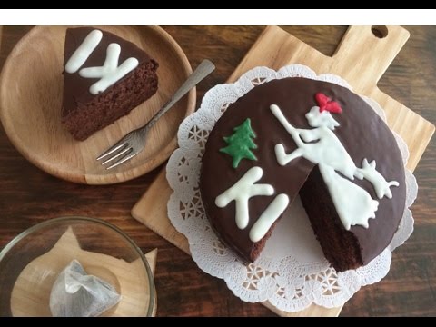 Kiki's Chocolate Cake Recipe【再現ｼﾘｰｽﾞ】 魔女の宅急便 キキのﾁｮｺﾚｰﾄｹｰｷ