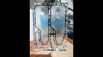 CNC Live Distro Block Connector. Water Cooling.