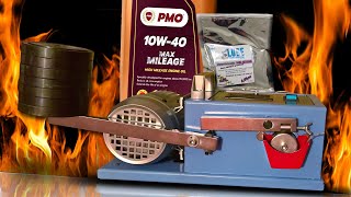 Dwusiarczek Molibdenu MoS2 + PMO 10W40 Max Mileage Oil additives test 100°C Piotr Tester