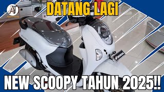 🔴NEW LOOK, NEW SENSATION! HONDA SCOOPY PRISTIGE IN WHITE DOFF 2025 IS TOTALLY DIFFERENT!