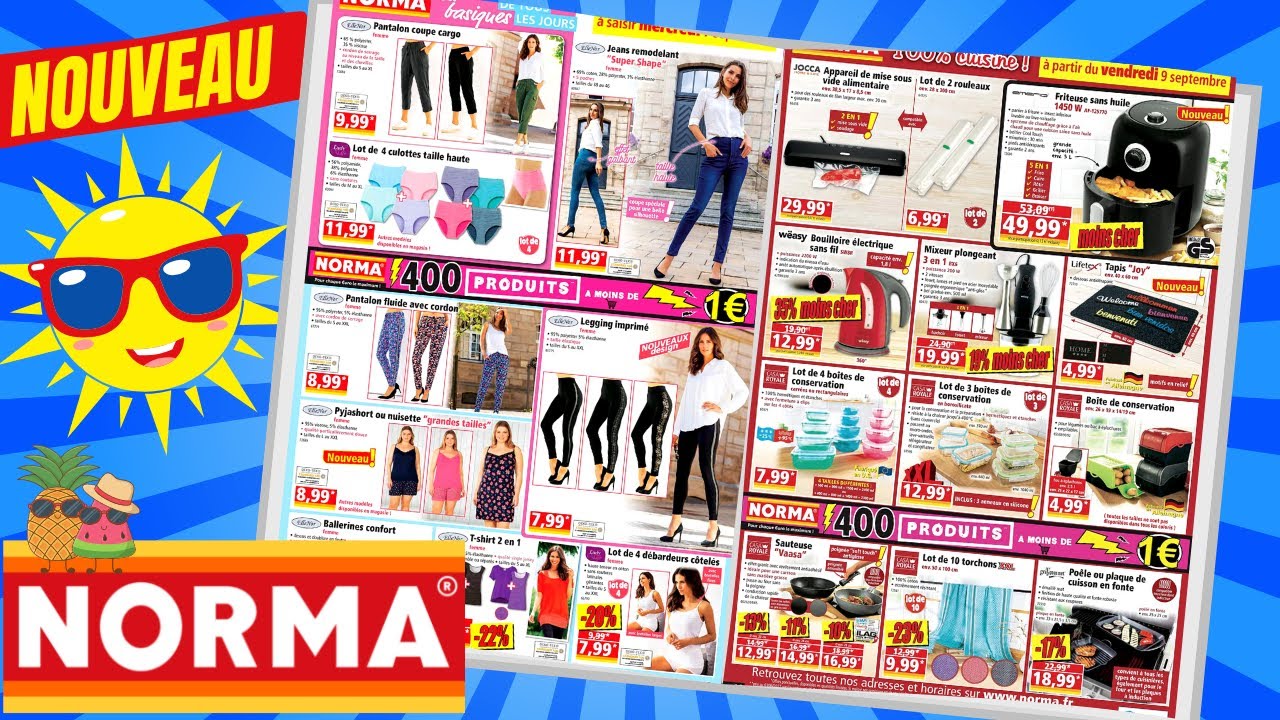 catalogue NORMA du 7 au 12 septembre 2022 📢 Arrivage - FRANCE - YouTube