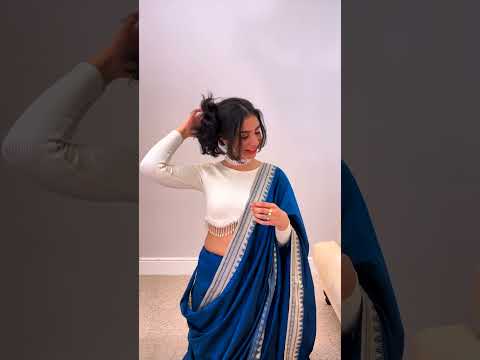 Styling Mom's 20+ years old saree