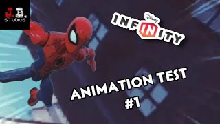 Disney Infinity Movie Project Animation Test One #stopmotion #disneyinfinity #marvel