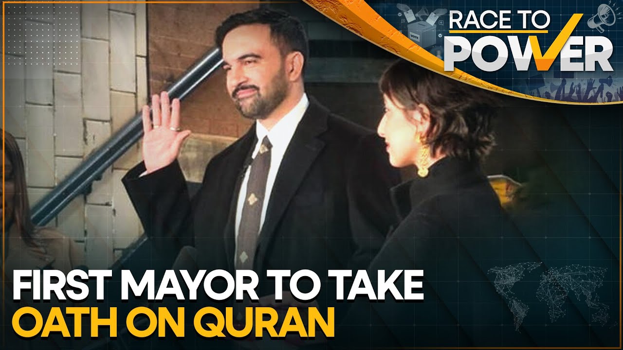 NYC Mayor's Inaugural Address: 1st Muslim Mayor Of NYC Vows To Keep Affordability Promise | WION