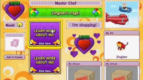 Webkinz How-To Videos: The Shoutbox Widget in My Page
