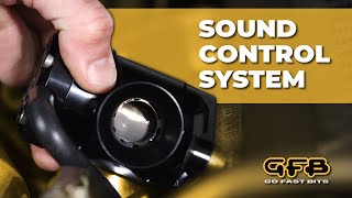 GFB Patented Sound Adjustment System