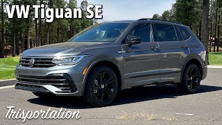 The 2023 Volkswagen Tiguan SE RLine Black is a WellEquipped Compact SUV