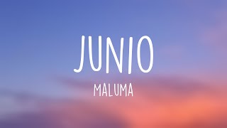 Junio - Maluma [Lyrics Video] 🎻